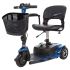 Blue Vive 3 Wheel Scooter